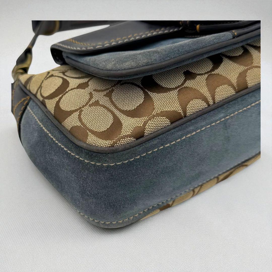【レア品】COACH コーチ ソーホー シグネチャー ワンショルダー 肩掛け