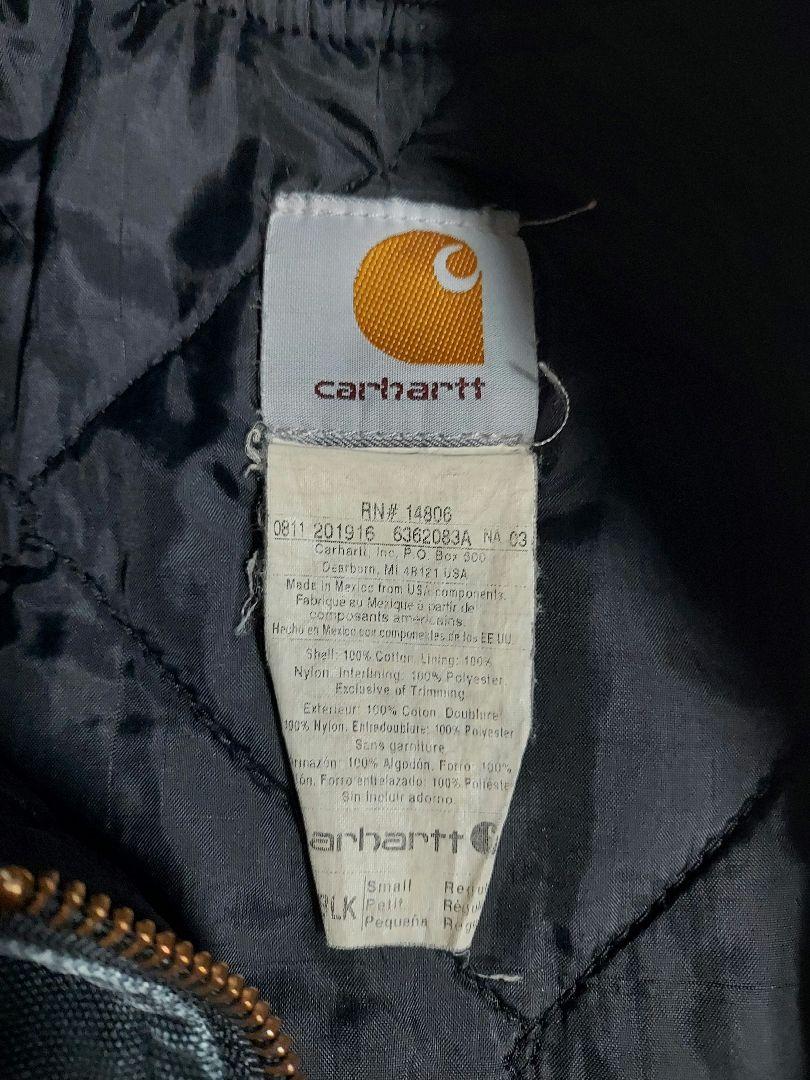 カーハート Carhartt ダックベスト ブラック フェード