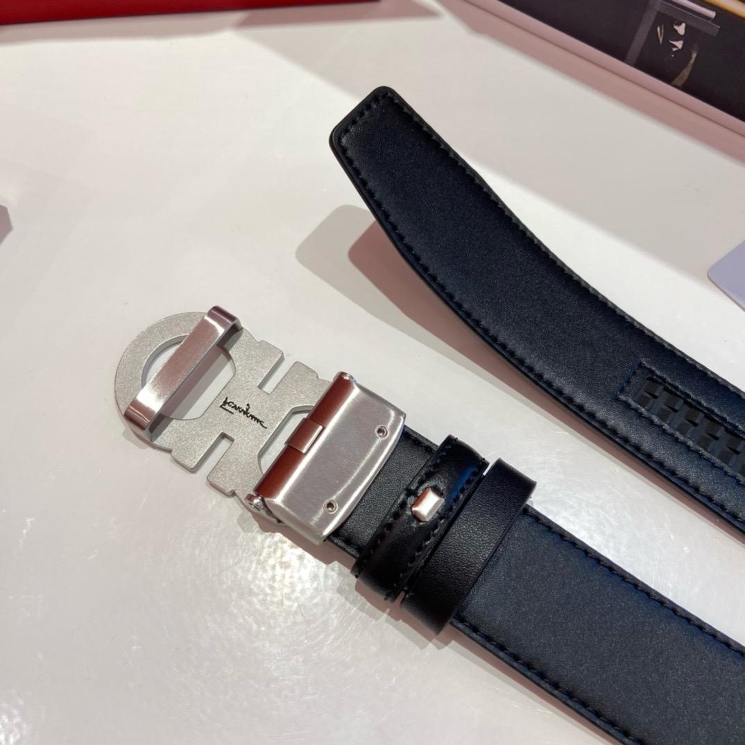 Salvatore Ferragamo ブラック ベルト