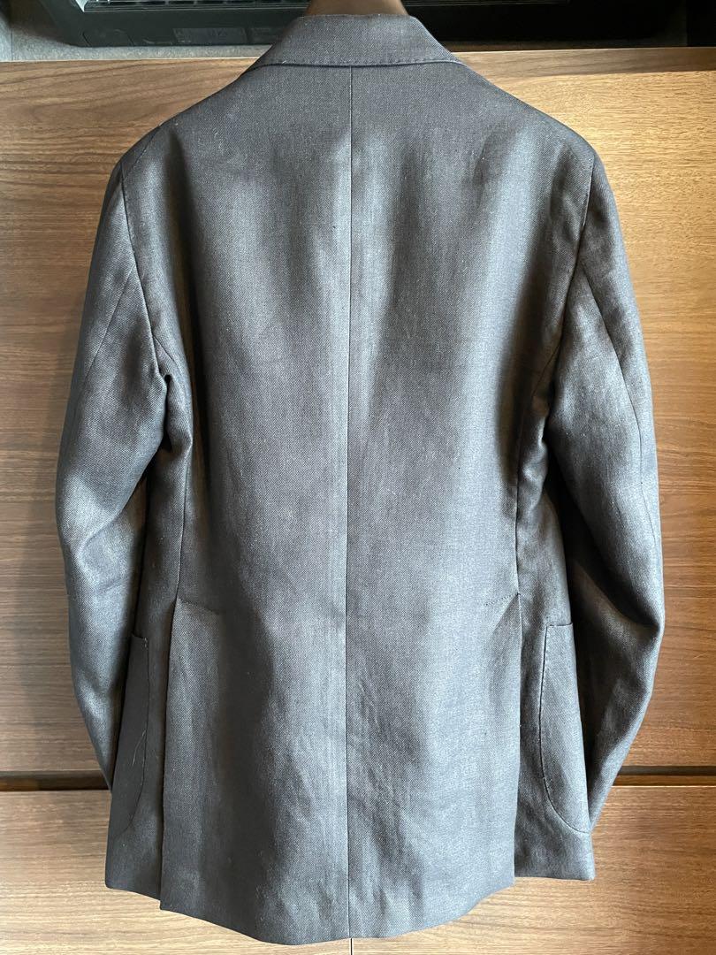 TAGLIATORE タリアトーレ 別注 リネン ダブル ブレザー ジャケット