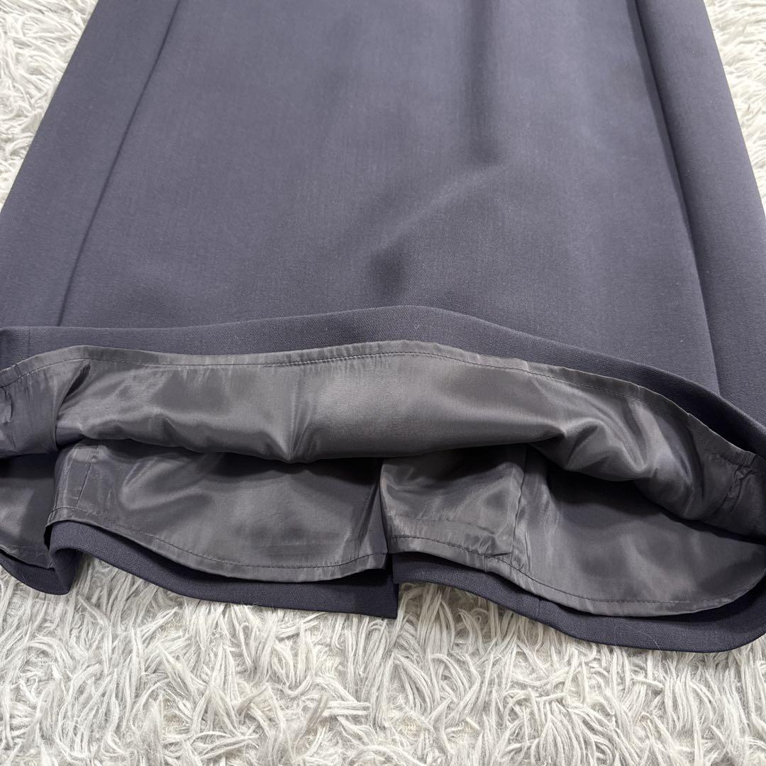 23AW セオリー CosimoCoria 美シルエットワンピース 紺M Theory luxe DECORATOM_COM_BR