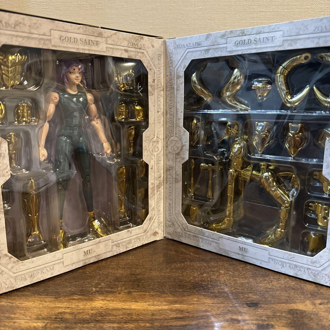【新品未開封】聖闘士聖衣神話 アリエス　ムウ　セイントクロスマイス