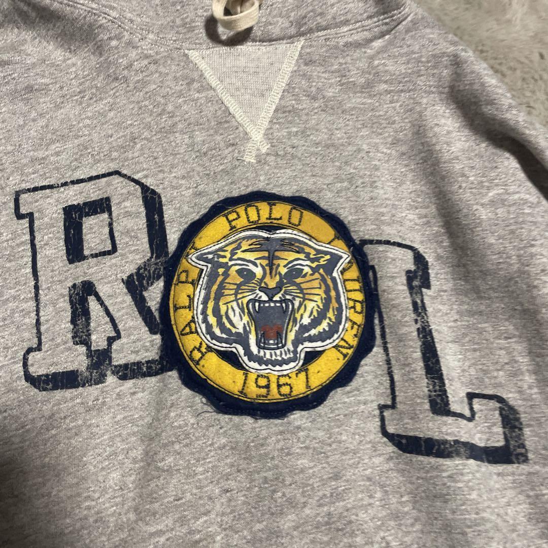 Ralph Lauren グレー パーカー トラロゴ