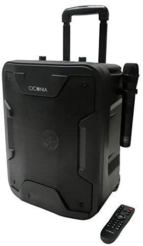 チコニア ワイヤレスマイク付属ポータブルスピーカーCICONIA TY-1800 チコニア ワイヤレスマイク付属ポータブルスピーカーCICONIA TY-1800