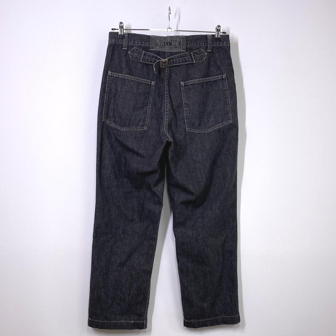 テンダーロイン 加工 デニム パンツ Sサイズ ブラック