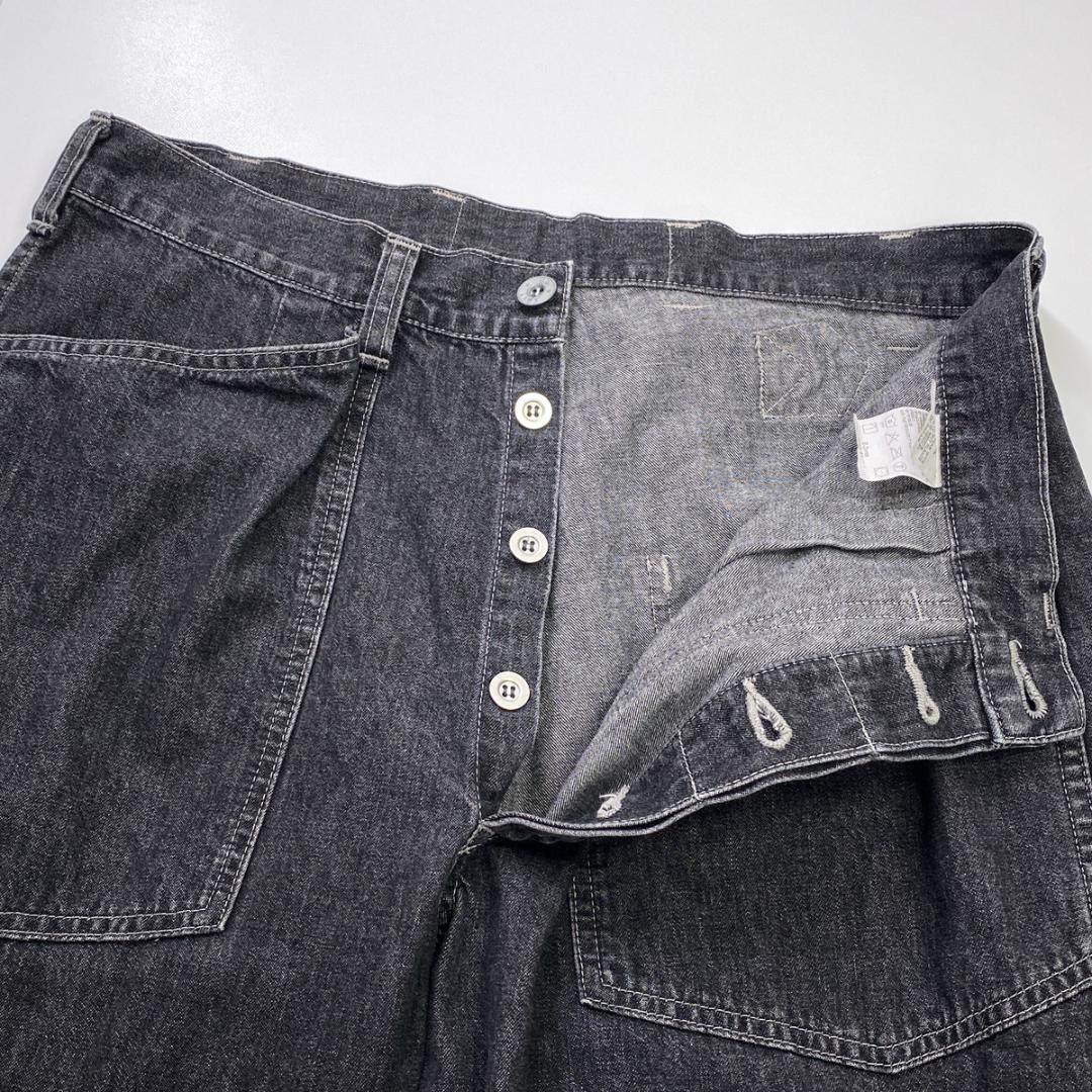 テンダーロイン 加工 デニム パンツ Sサイズ ブラック