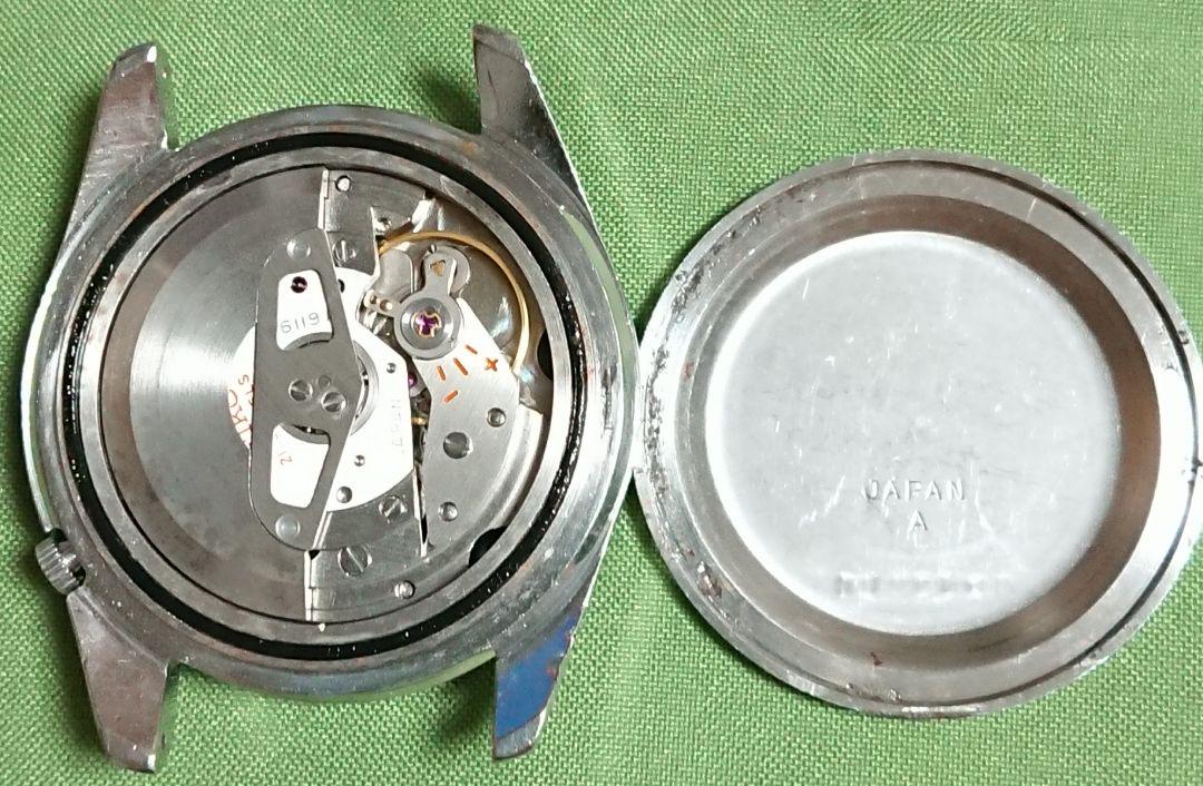 JAPAN SEIKO 61セイコーファイブ アンティーク 自動巻 OH 消磁済