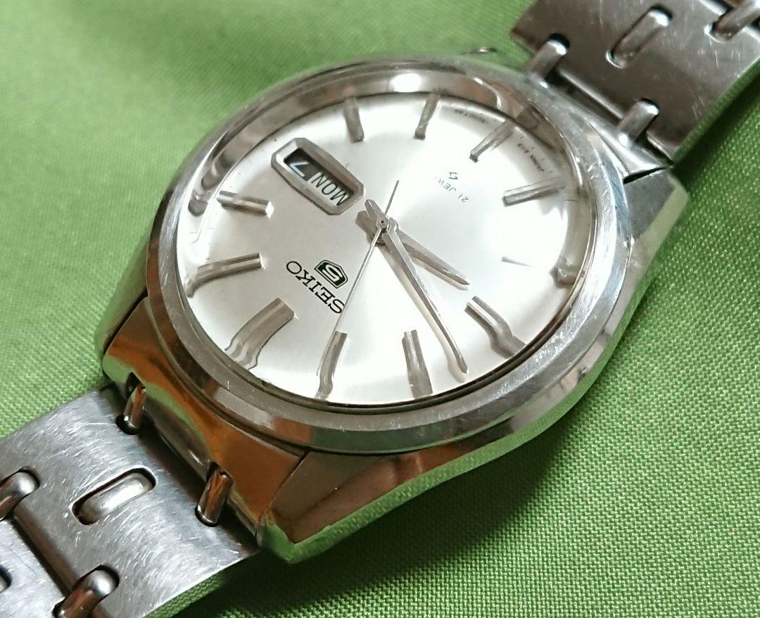 JAPAN SEIKO 61セイコーファイブ アンティーク 自動巻 OH 消磁済