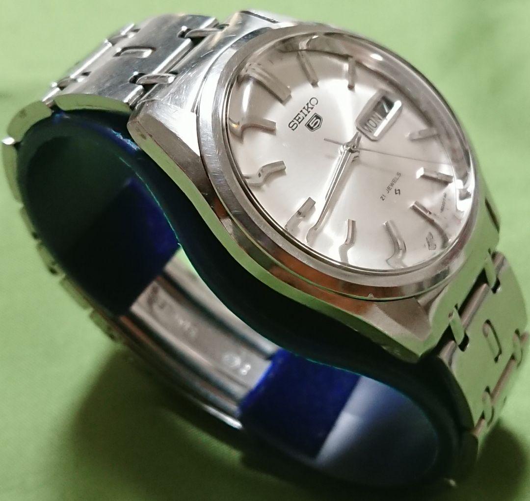 JAPAN SEIKO 61セイコーファイブ アンティーク 自動巻 OH 消磁済