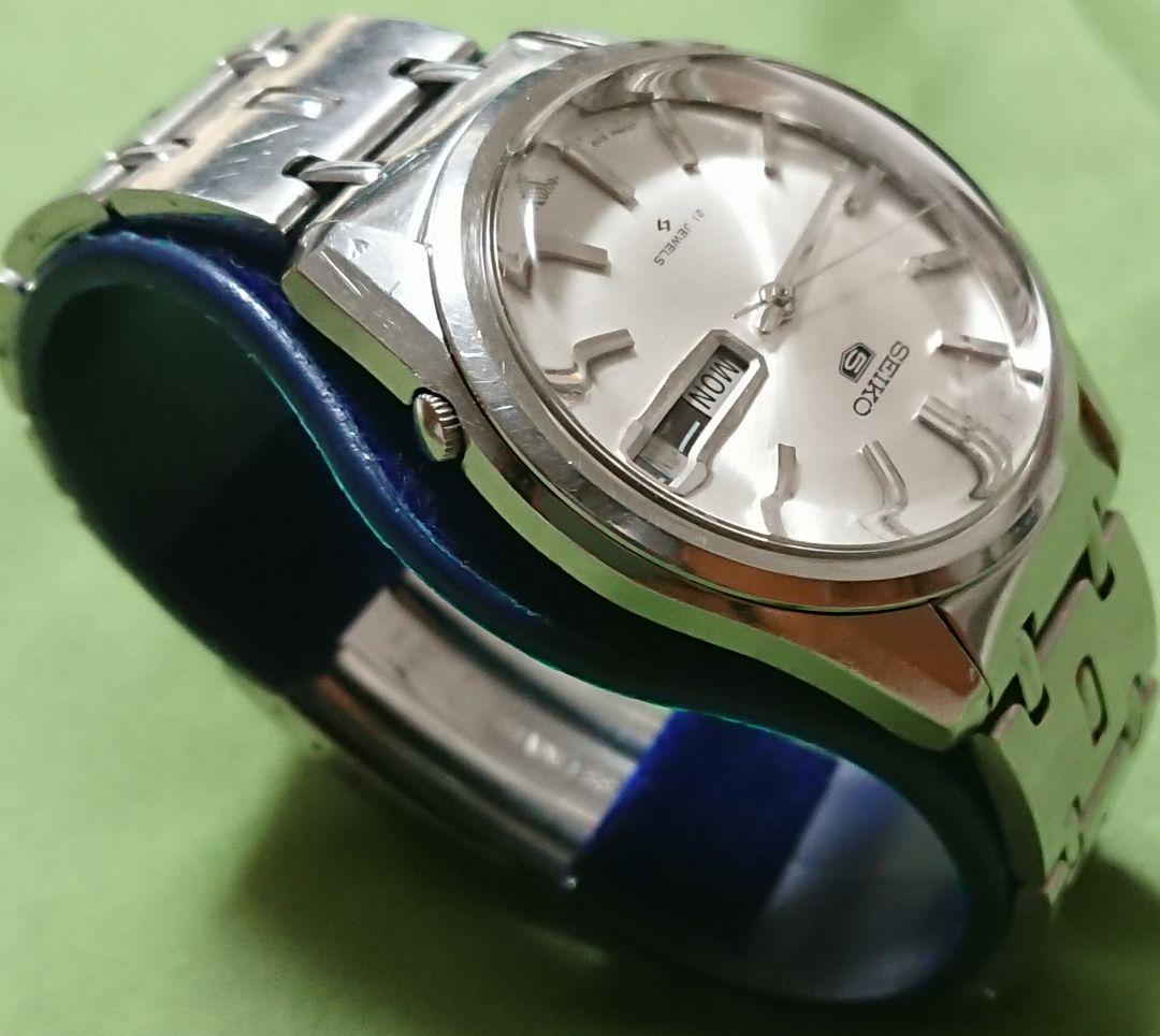 JAPAN SEIKO 61セイコーファイブ アンティーク 自動巻 OH 消磁済