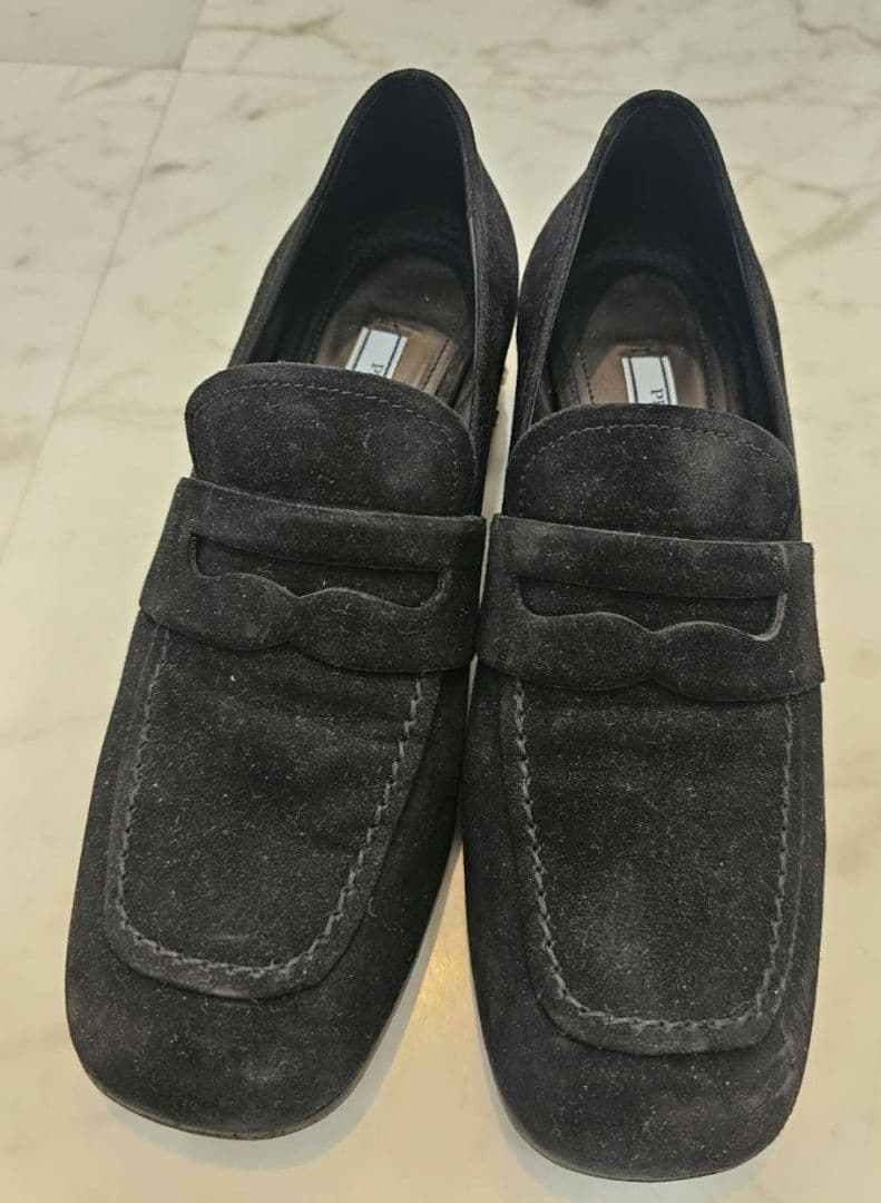 PRADA ローファー　38.5サイズ