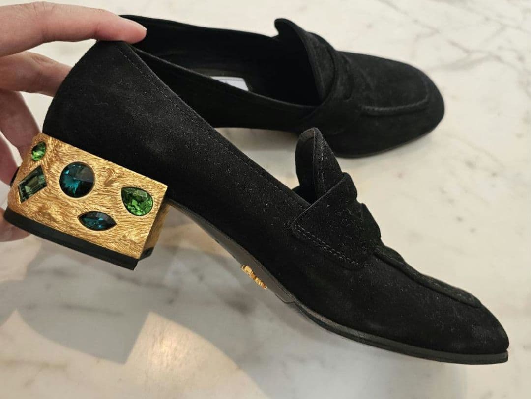 PRADA ローファー　38.5サイズ