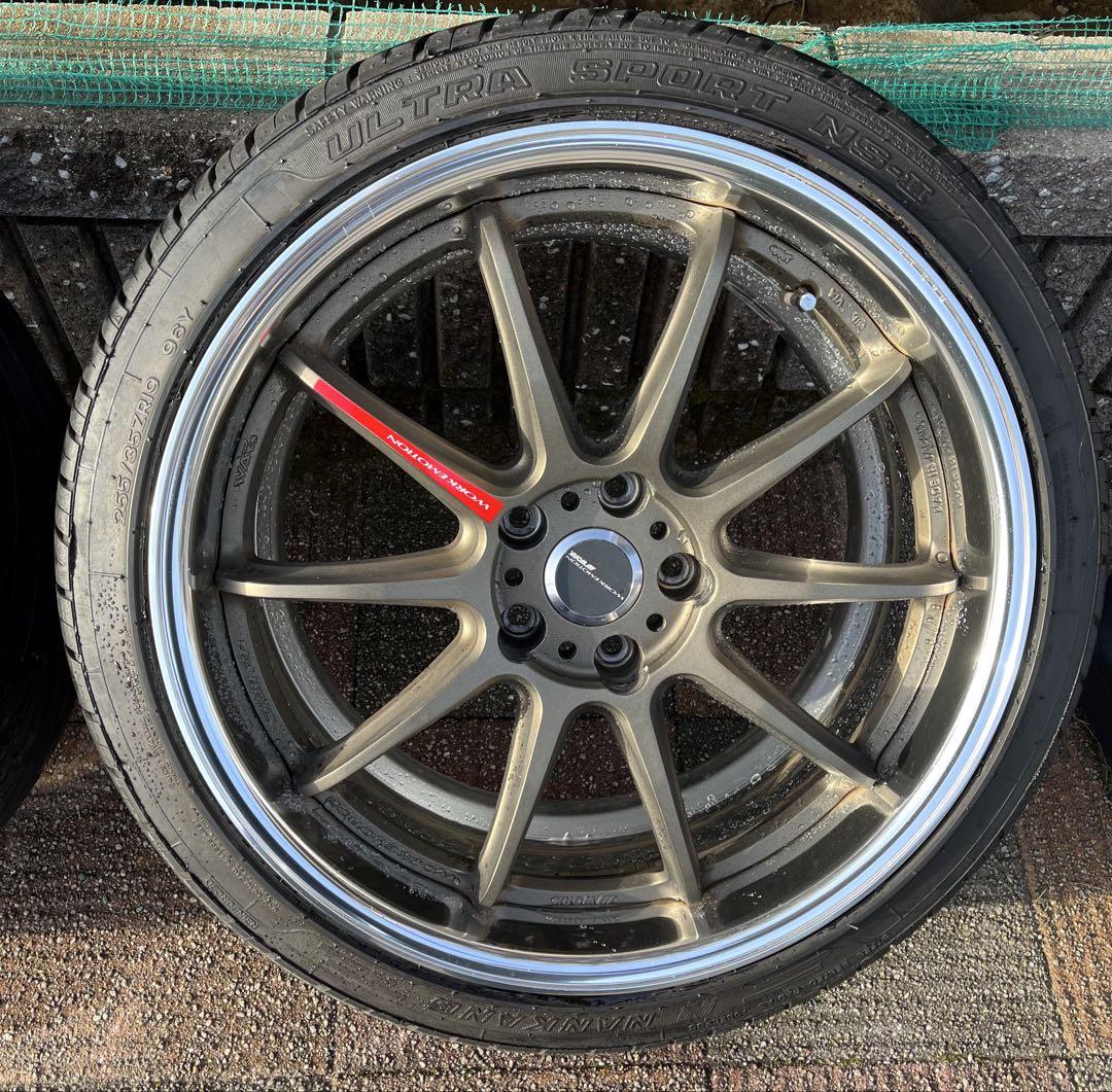 うりパパ様⭐︎専用　WORK EMOTION ZR10 2P ホイル＆タイヤセット