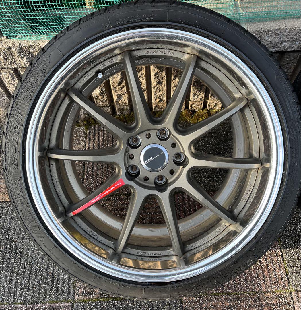 うりパパ様⭐︎専用　WORK EMOTION ZR10 2P ホイル＆タイヤセット