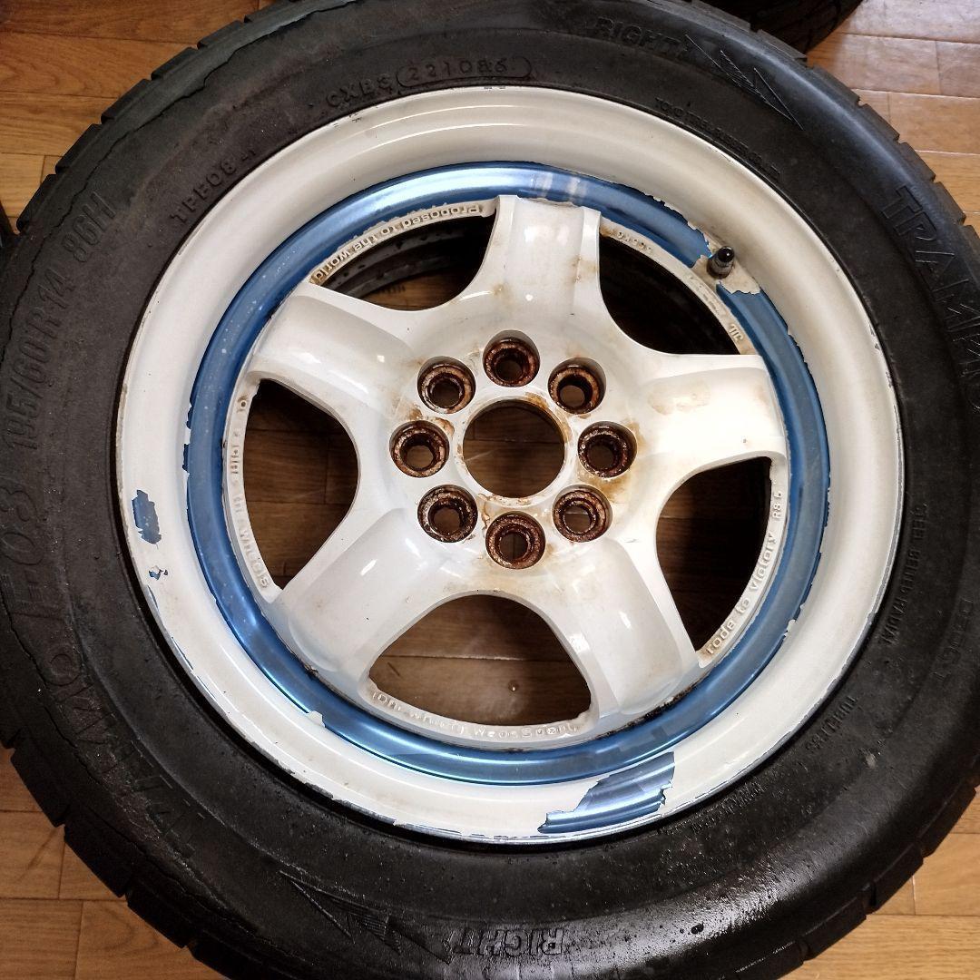 Weds sport Racing 14インチ 4本 希少 当時物 ウェッズ