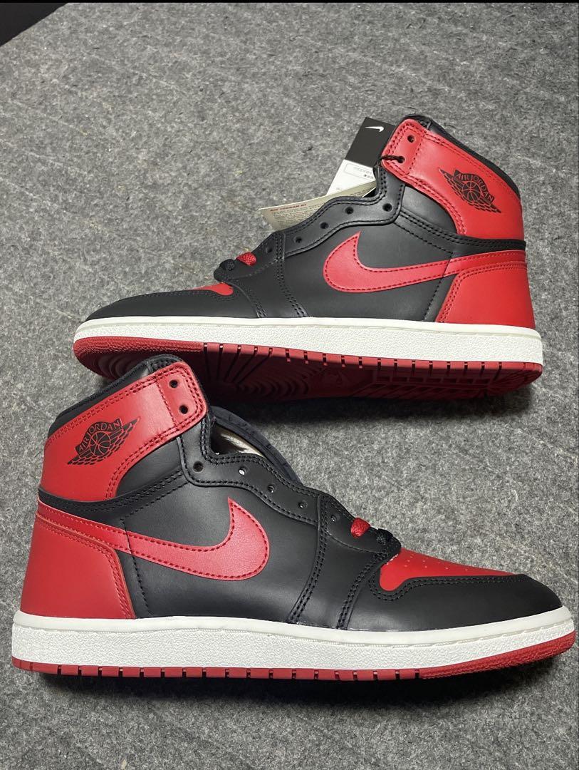 靴 Nike Air Jordan 1 High 85 Bred 2025 28