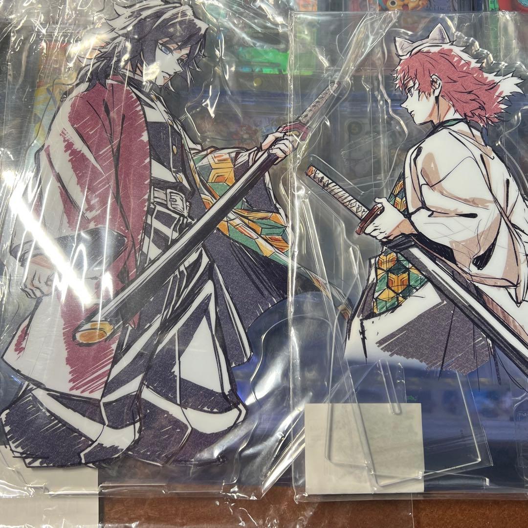 鬼滅の刃 WEBSHOPくじ S賞 ビッグアクリルスタンド 冨岡義勇 ＆ 錆兎