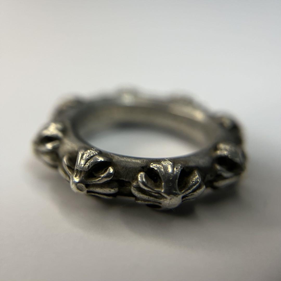 確実正規品 ■ Chrome Hearts ■ クロスバンドリング 11号