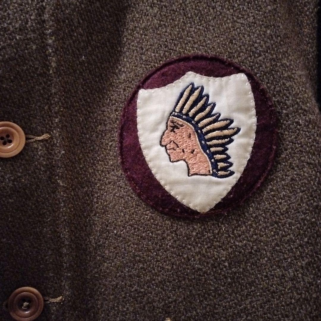 RRL インディアンワッペン　ウール　スポーツジャケット