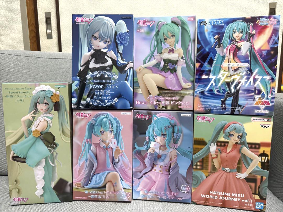 【新品未開封】初音ミク　まとめ売り7点 初音ミク フィギュア 7点まとめ売り - その他オンライン