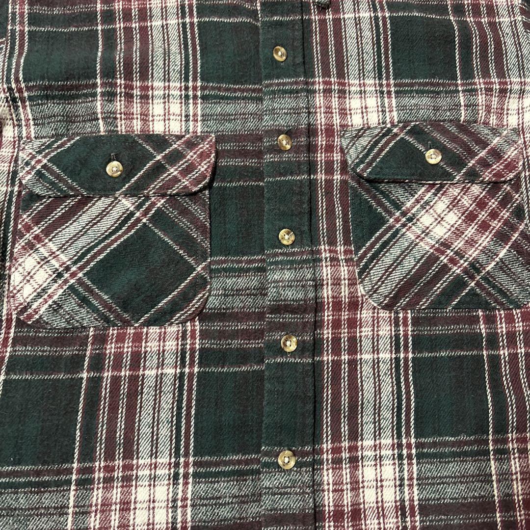 FIVE BROTHER HEAVY FLANNEL WORK SHIRT