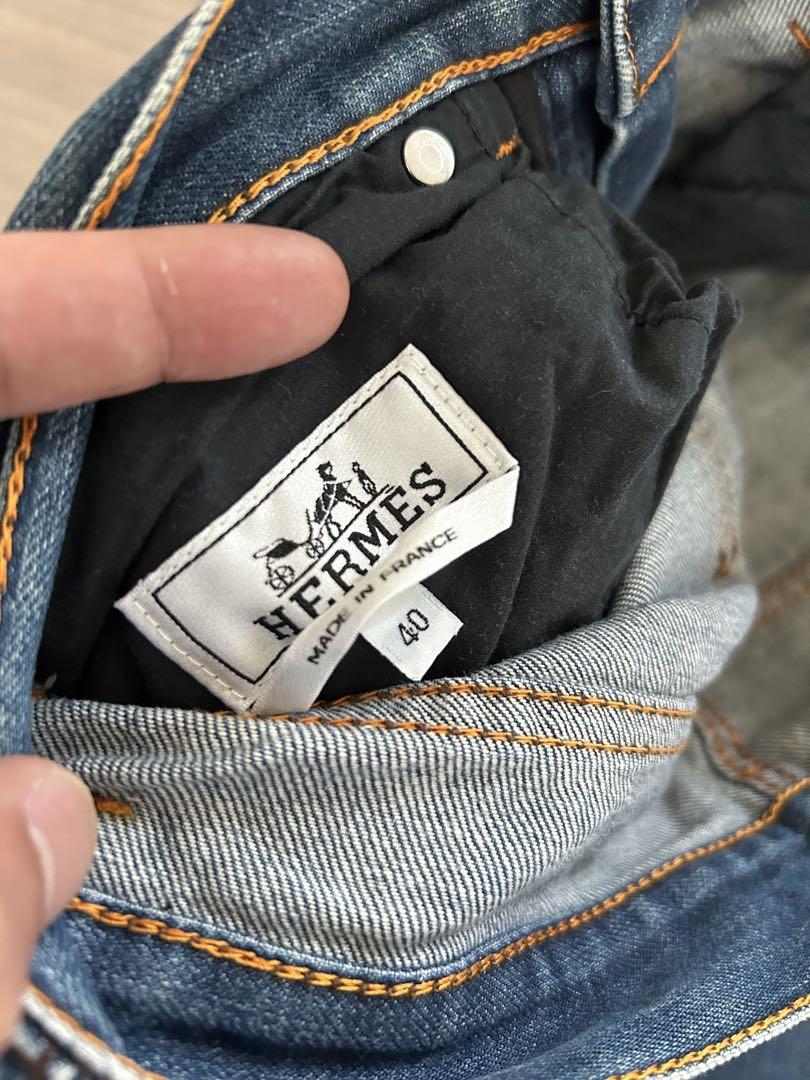 エルメス　マルジェラ期　デニム　ジーンズ　ヴィンテージ　hermes レア