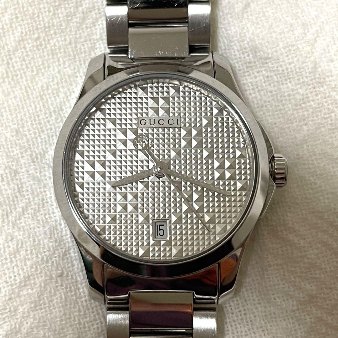 GUCCI 腕時計 G-Timeless シルバー