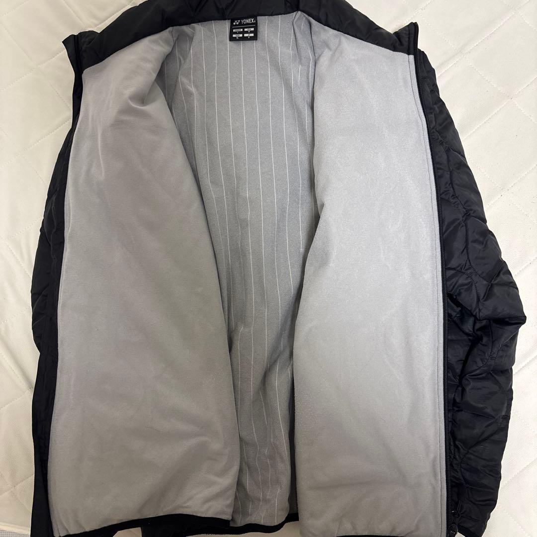 YONEX ヨネックス ユニ中綿ジャケット 90088 ブラック サイズO 美品