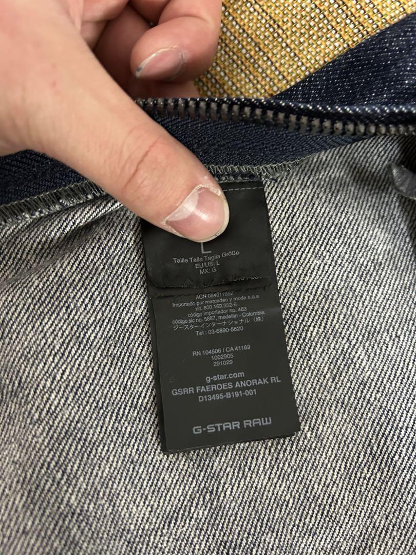 gstar raw アノラックパーカー