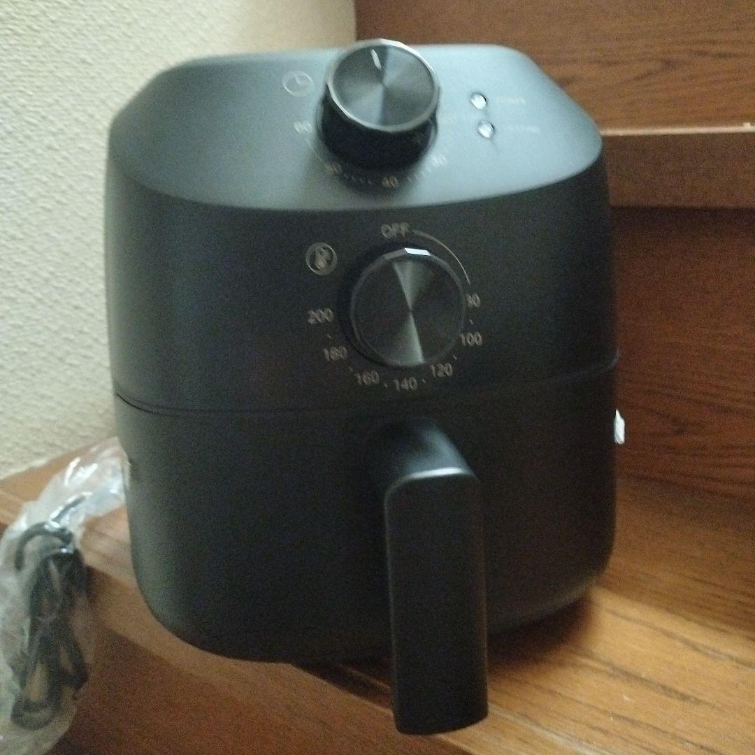 AL COLLE ノンフライヤー ANF-1200 ブラック。新品未使用