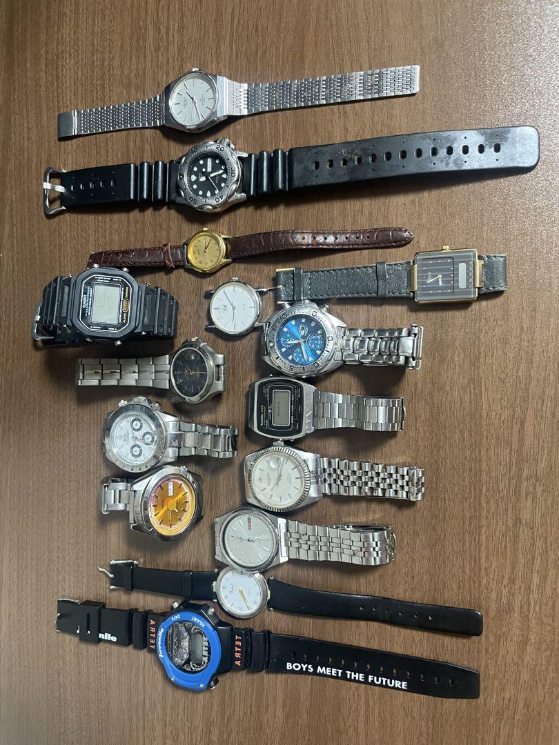 S*a様 腕時計15本セット　セイコーファイブ　SEIKO CASIO CITI