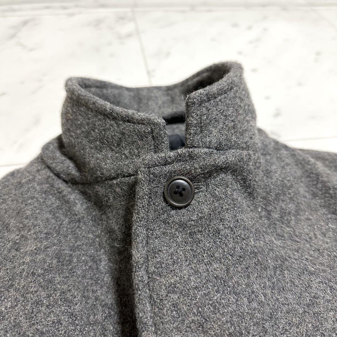 美品 PHIGVEL GOODMAN’S COAT ロングコート ウール100%