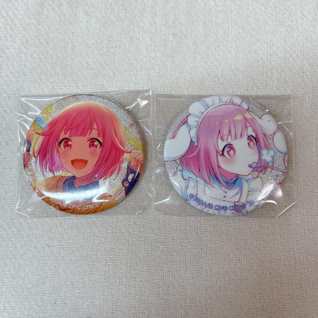 鳳えむ サンリオ コラボ 缶バッジ 予約商品】【プロセカ×サンリオキャラクターズコラボ特典対象