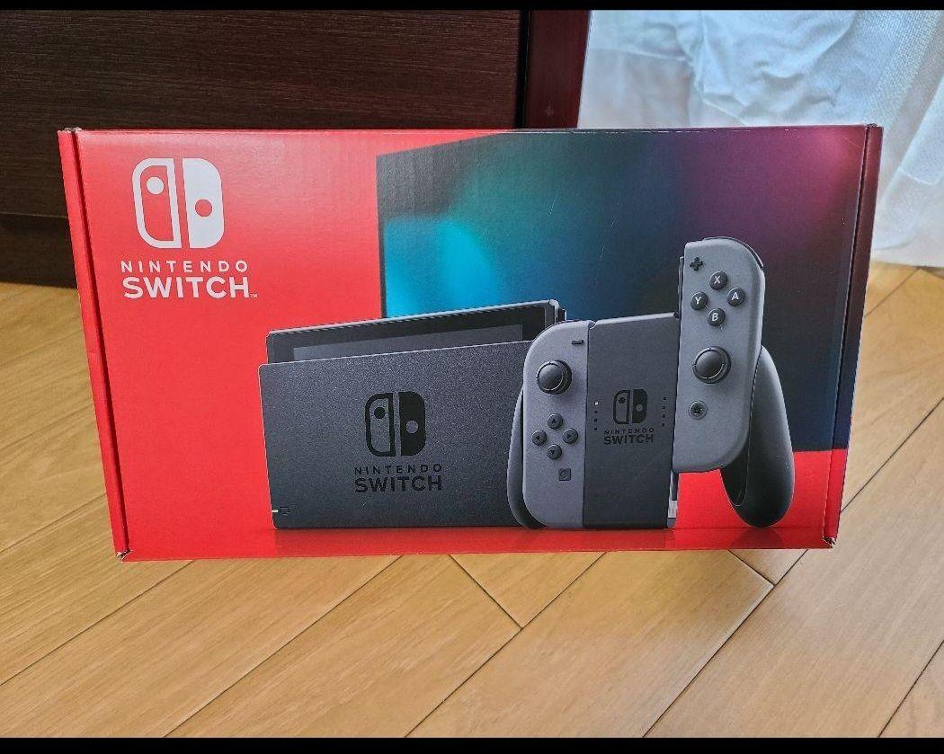 Nintendo Switch 本体 グレー Joy-Con付き
