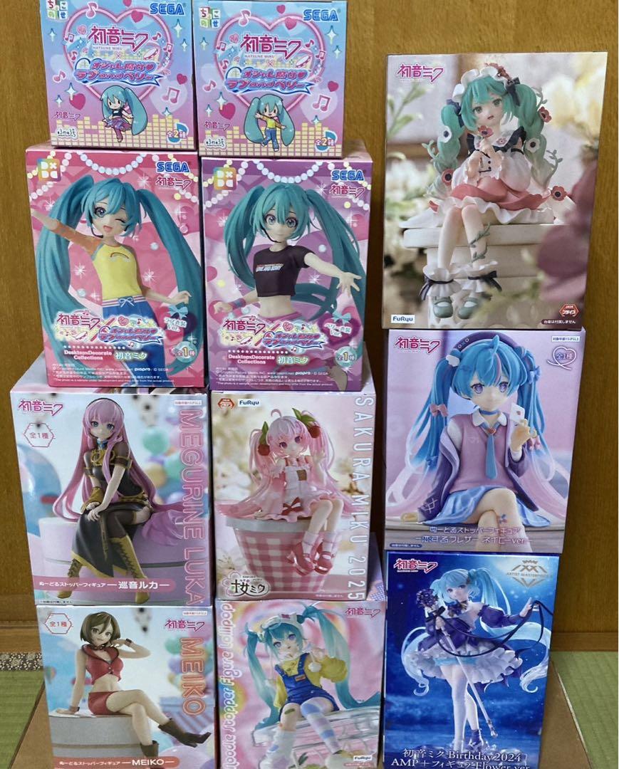 初音ミク 最新プライズフィギュアまとめ売り 11種 詰め合わせ