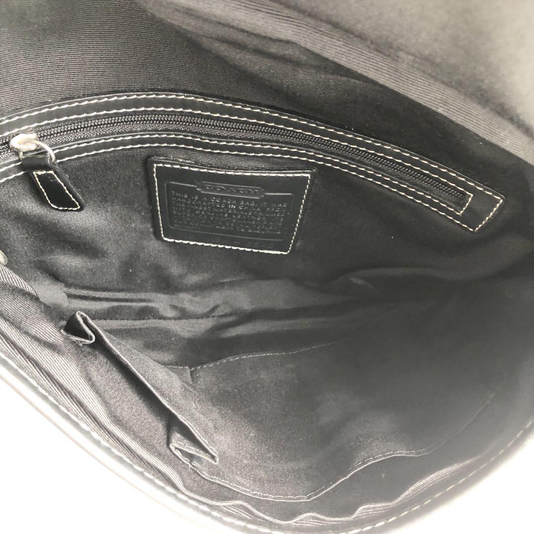 極美品✨COACH コーチ ショルダーバッグ　2way シグネチャー　ブラック