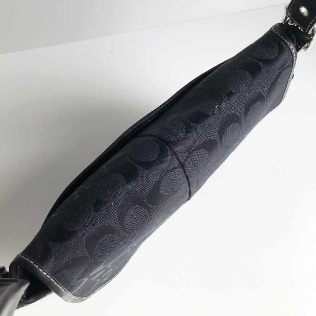 極美品✨COACH コーチ ショルダーバッグ　2way シグネチャー　ブラック