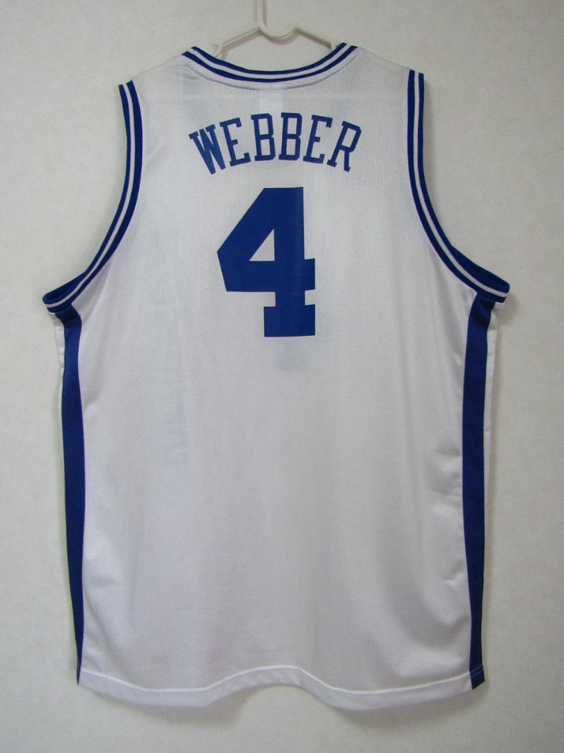 ★美品 NBA クリス・ウェバー WEBBER #４ ユニフォーム　キングス