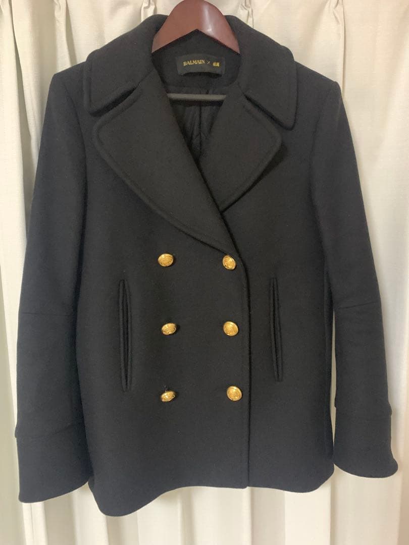 バルマン BALMAIN ×H Mコラボ PコートL BALMAIN