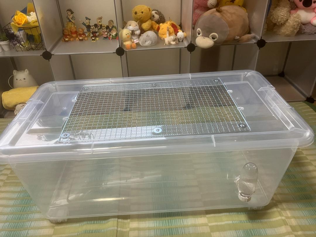 ②広い大きい快適なハムスター　ケージ　ゲージ【DIY】給水ボトル付 ②広い大きい快適なハムスター ケージ ゲージ【DIY】給水ボトル