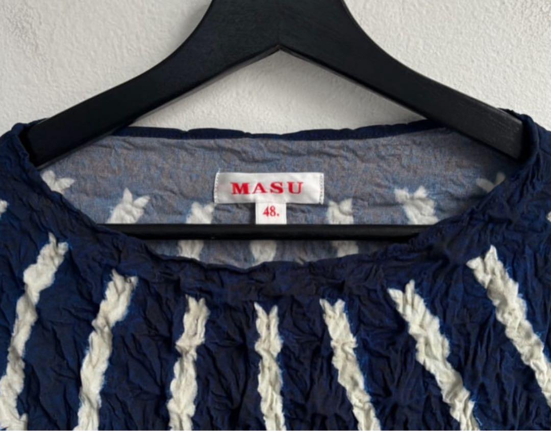トップス MASU 22AW popcorn nordic sweater