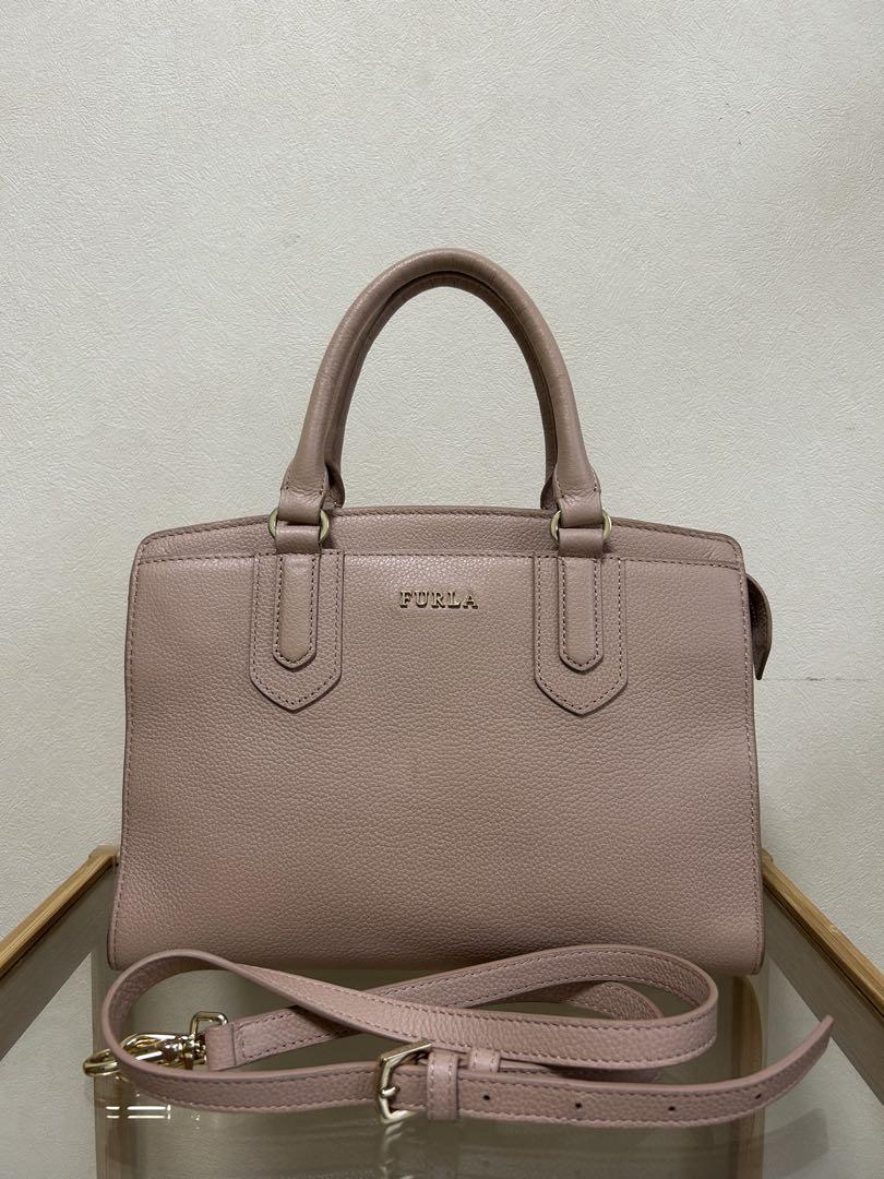 FURLA ベージュピンク ショルダーバッグバッグ