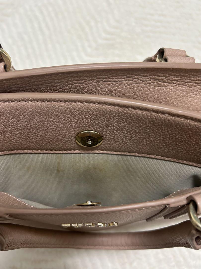 FURLA ベージュピンク ショルダーバッグ