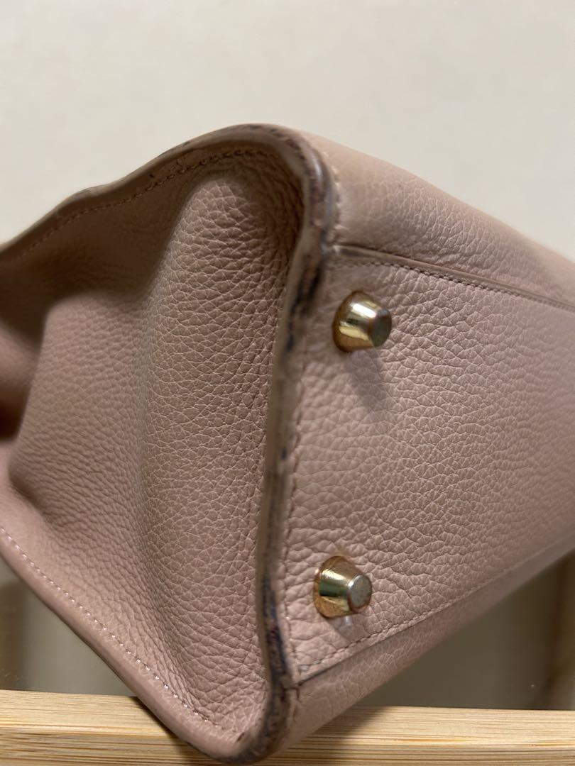 FURLA ベージュピンク ショルダーバッグ