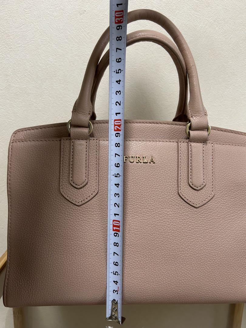 FURLA ベージュピンク ショルダーバッグ