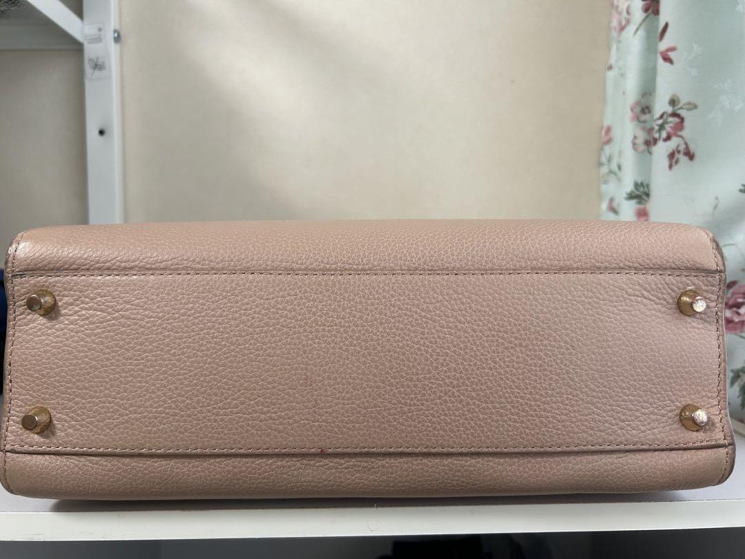 FURLA ベージュピンク ショルダーバッグ