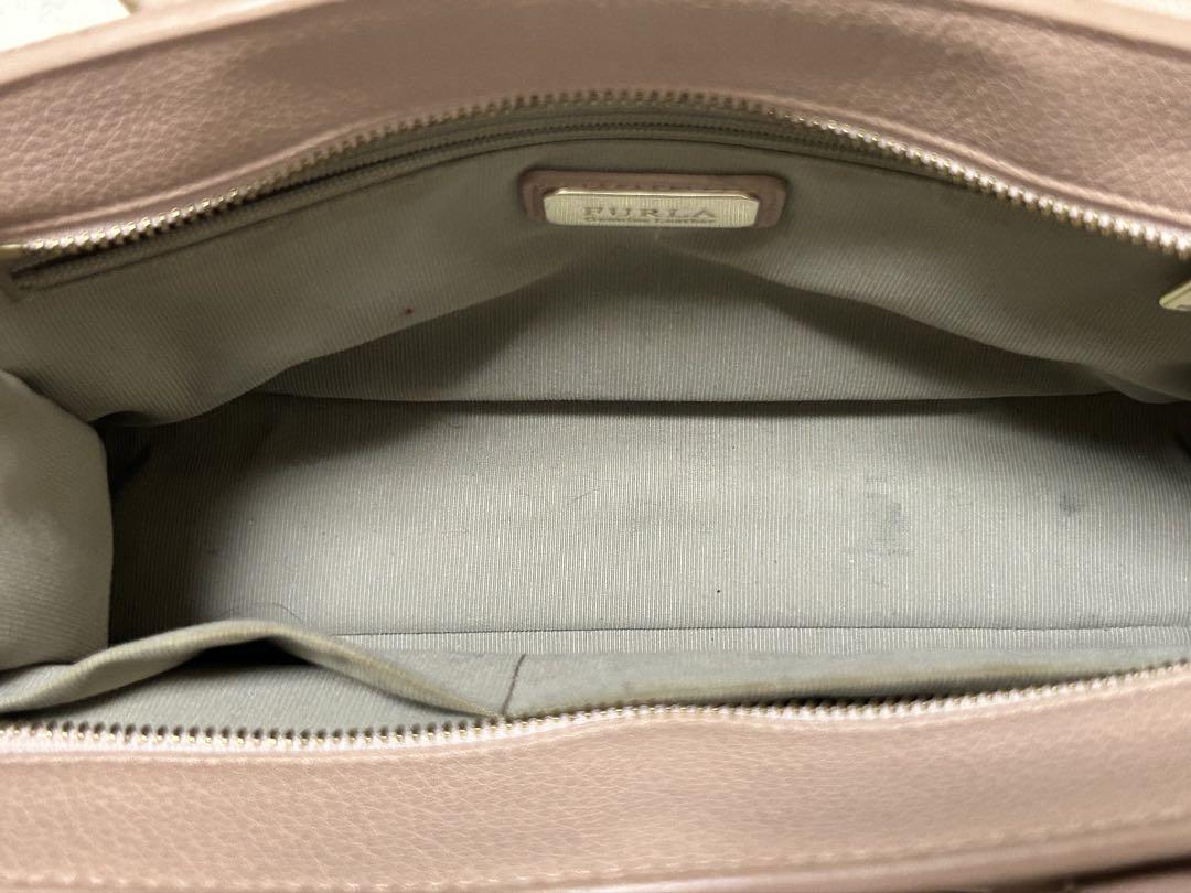 FURLA ベージュピンク ショルダーバッグ