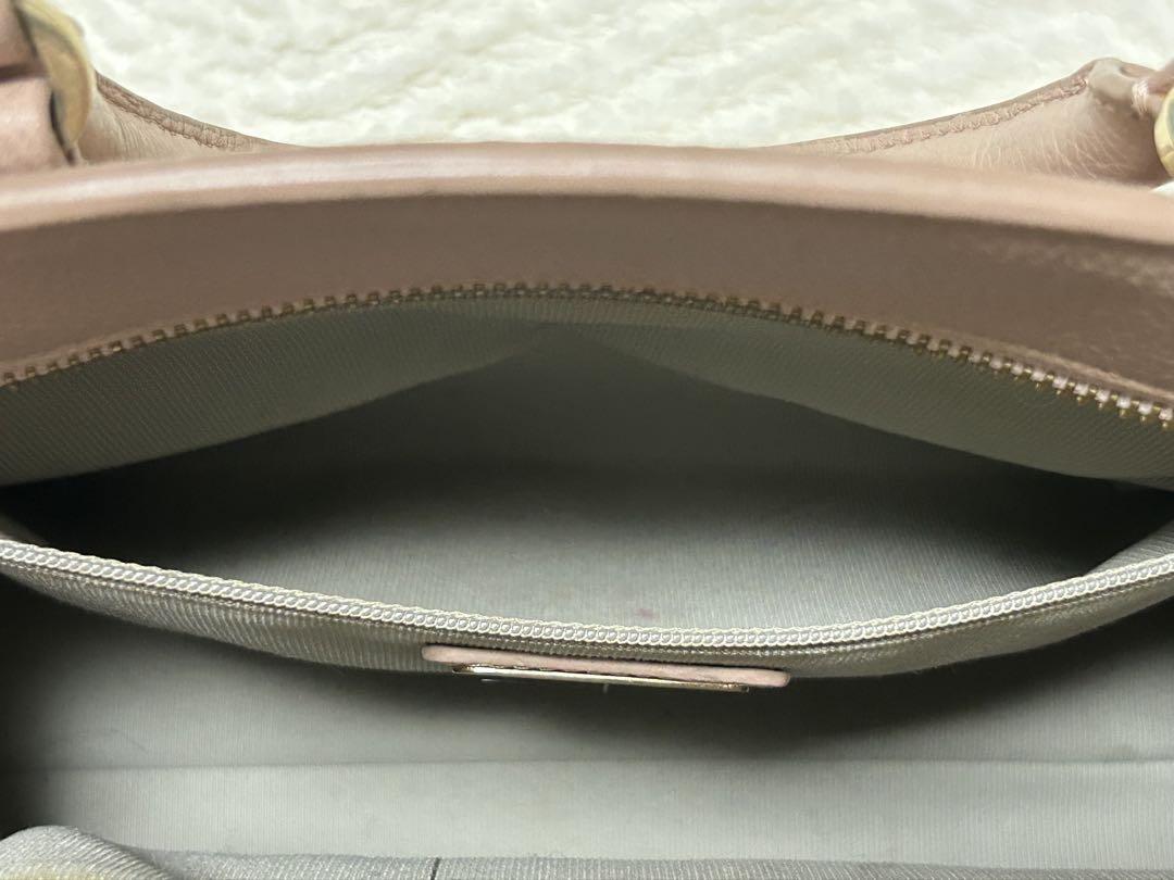 FURLA ベージュピンク ショルダーバッグ