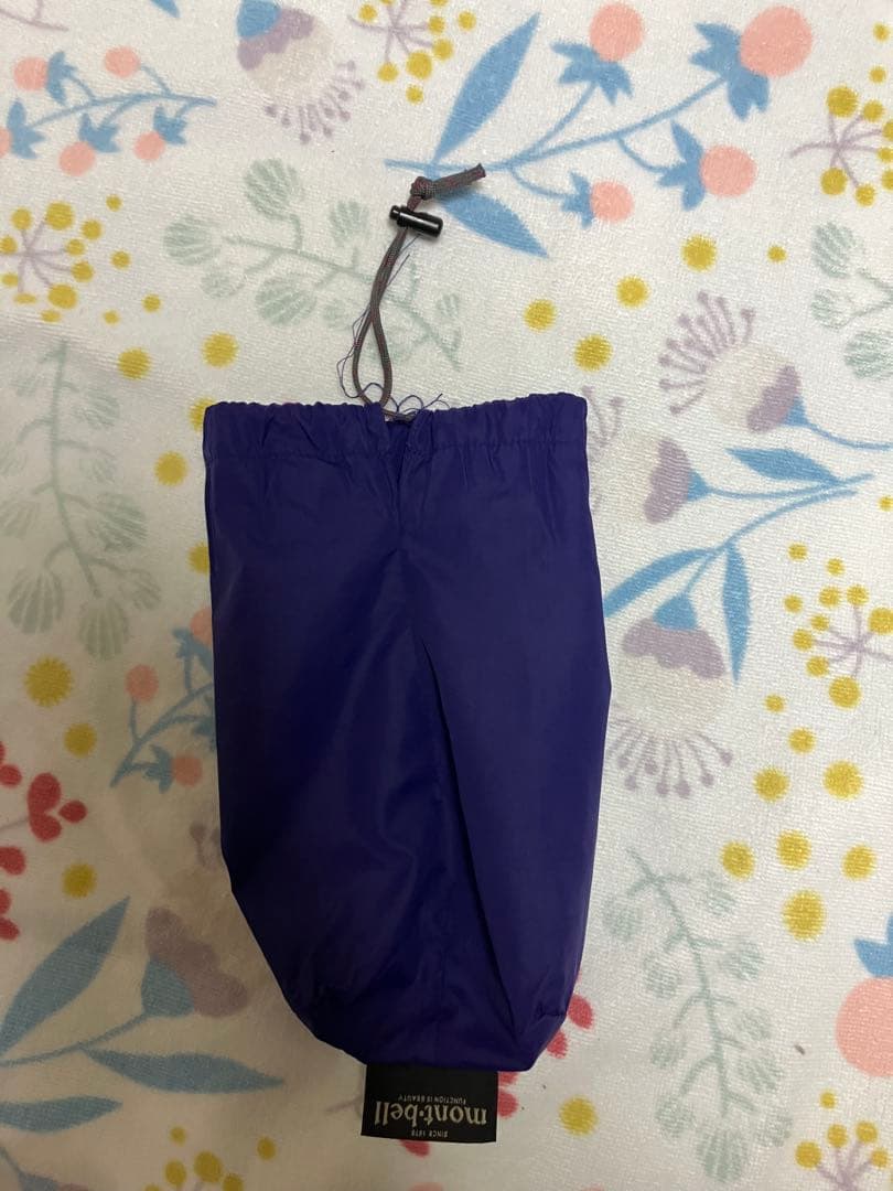 mont-bell フード付き紫ジャケット(XLサイズ)