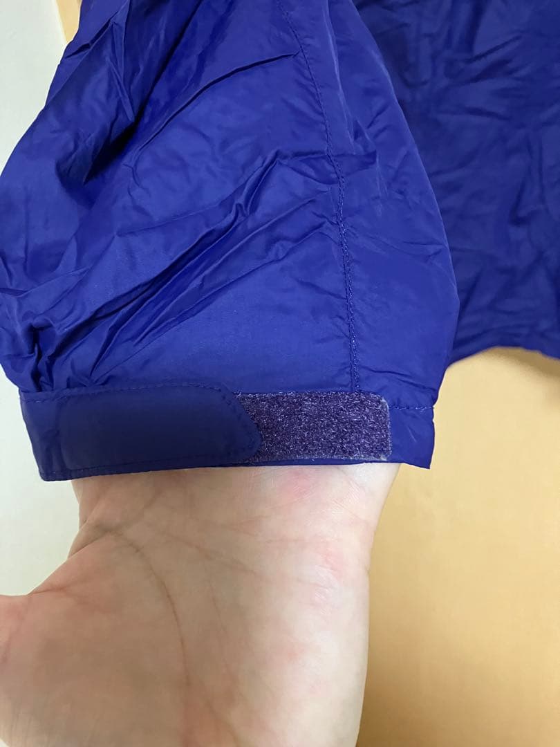 mont-bell フード付き紫ジャケット(XLサイズ)